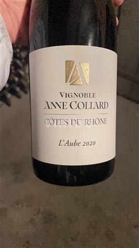 Rona dolina Côtes-du-Rhône Anne Colliard L'Aube 2020