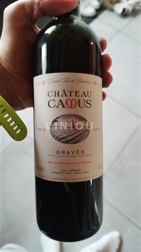Bordeaux Graves Château Camus 2016