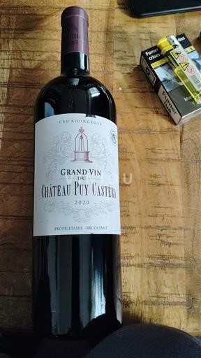 Bordéus Haut-Médoc Cru Bourgeois Château Puy Castera 2020