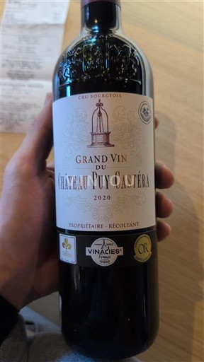 Bordeaux Haut-Médoc Cru Bourgeois Château Puy Castera 2020
