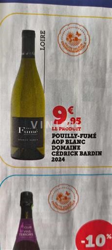 Loirevallei Pouilly-fumé Cédric Bardin 2024