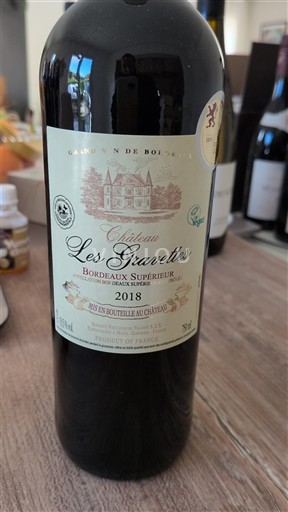 Bordeaux Bordeaux Supérieur Château Les Gravettes 2018
