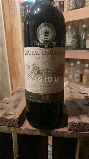 Bordeaux Médoc Château Camblanes 2007