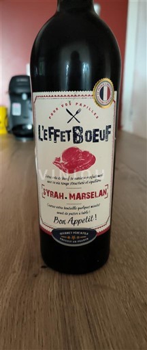 Linguadoca Non specificato L'Effet Bœuf Syrah-Marselan 2022