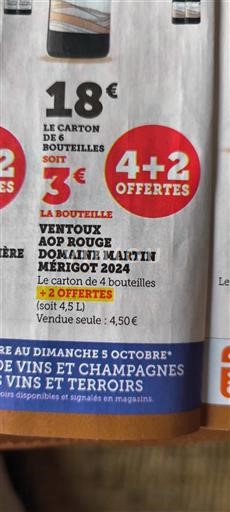 Údolí Rhôny Ventoux Domaine Martin Mérigot 2024