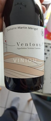 Rhônen laakso Ventoux Domaine Martin Mérigot 2024