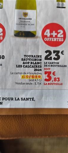 Loirevallei Touraine Les Calcaires 2024