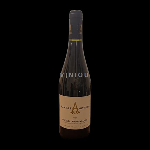Rhônevallei Côtes-du-rhône-villages Famille Autrand 2020