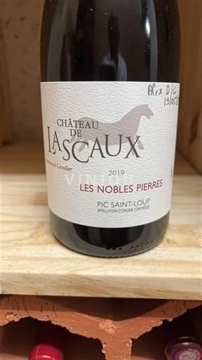 Languedoc Pic-saint-loup Château Lascaux Les Nobles Pierres 2019