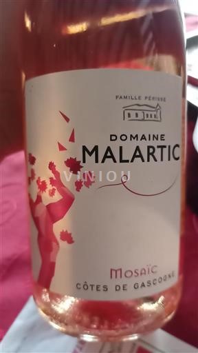 Südwestfrankreich Côtes de Gascogne Domaine Malartic Mosaic Ohne Jahrgang