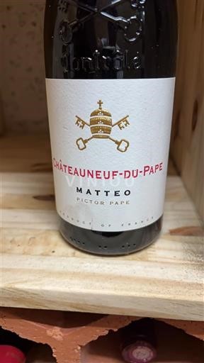 Rhônetal Châteauneuf-du-Pape Château Neuf-du-Pape Matteo Pictor Pape 2022