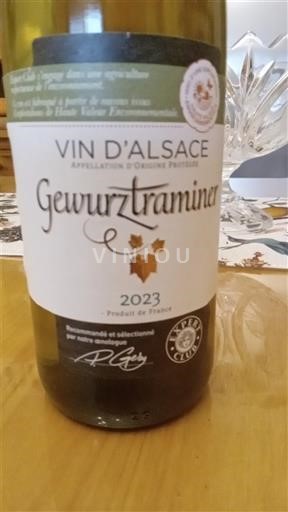 Alsace Gewurztraminer Grand Cru Inconnu 2023