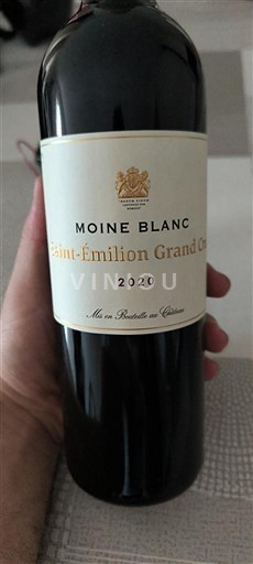 Bordeaux Saint-Émilion Grand Cru Moine Blanc 2020