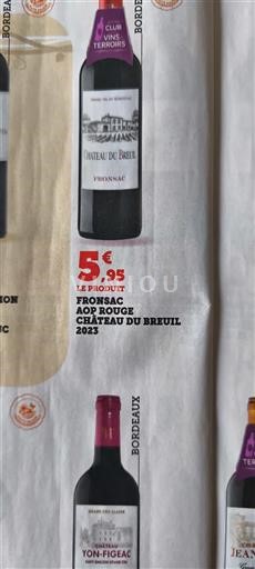 Bordeaux Fronsac Château Breuil 2023