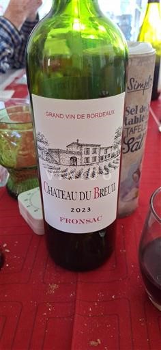 Bordeaux Fronsac Château Breuil 2023