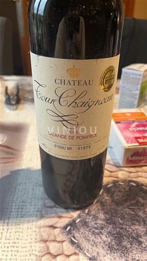 Bordeaux Lalande-de-Pomerol Château Tour Chaigneau 2014