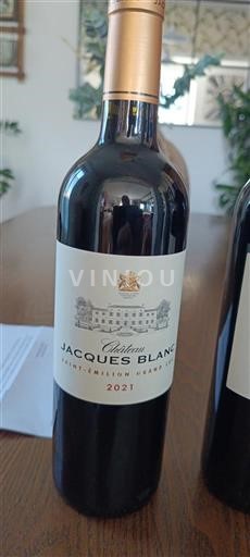 Bordeaux Saint-Émilion Grand Cru Château Jacques Blanc 2021