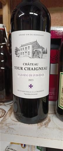 Bordeaux Lalande-de-Pomerol Château Tour Chaigneau 2023