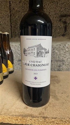 Bordeaux Lalande-de-Pomerol Château Tour Chaigneau 2023