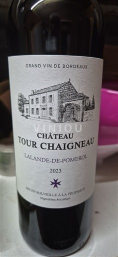 Burdeos Lalande-de-Pomerol Château Tour Chaigneau 2023