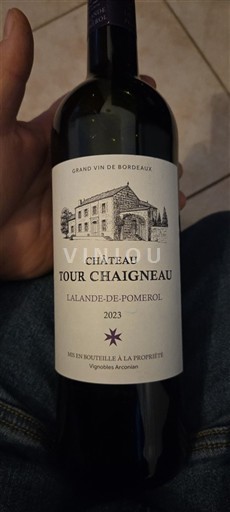 Bordeaux Lalande-de-Pomerol Château Tour Chaigneau 2023
