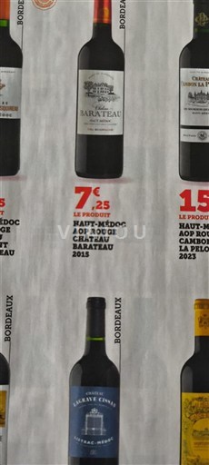 Bordeaux Haut-Médoc Marateau 2015