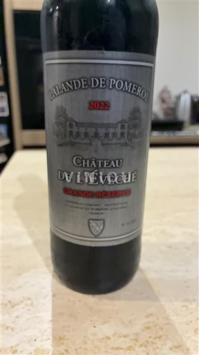 Bordeaux Lalande-de-Pomerol Château L'Évêché Grande Réserve 2022
