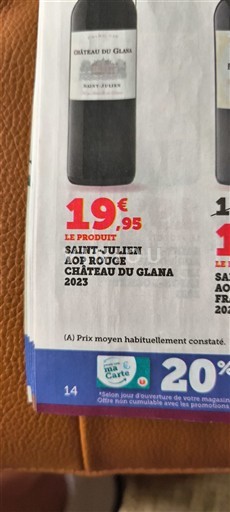 Bordeaux Saint-Julien Château Glana 2023