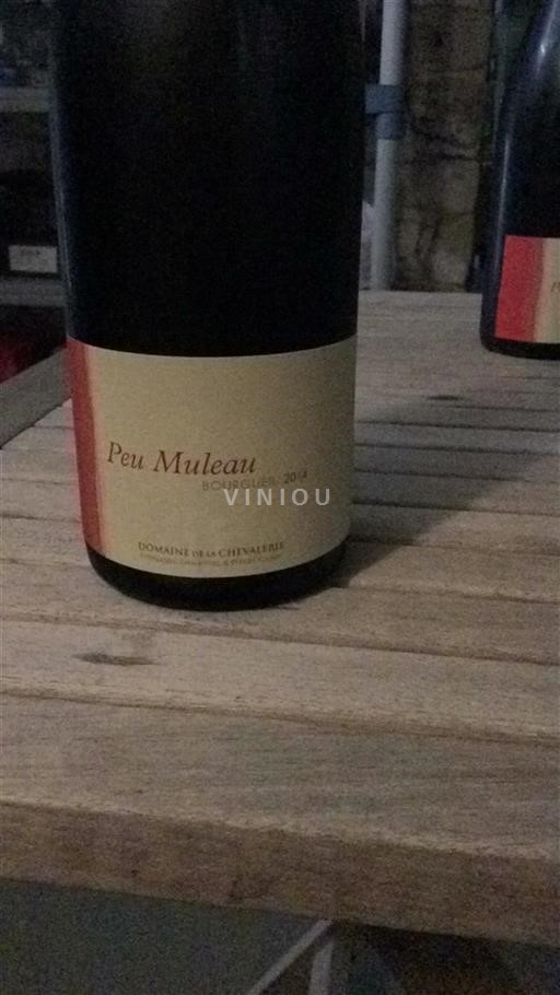 Loirevallei Bourgueil Domaine La Chevalerie Peu Muleau 2014
