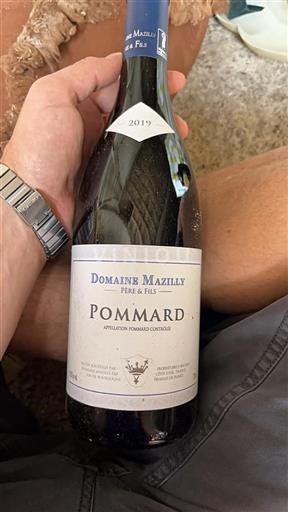 Bourgogne Pommard Domaine Mazilly 2019