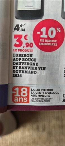 Vallée du Rhône Luberon Dauvergne et Ranvier Vin Gourmand 2024