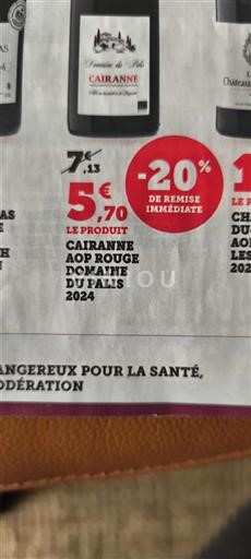 Rhône-dalen Cairanne Domaine Palais 2024