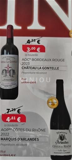 Bordeaux Château LA GONTELLE 2023