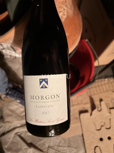 Beaujolais Morgon Les Hauts de Saint Georges Lathévale 2017