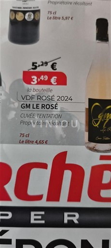 Provence, Ala-Rhônen laakso, Korsika Var GM LE ROSÉ Tentation 2024