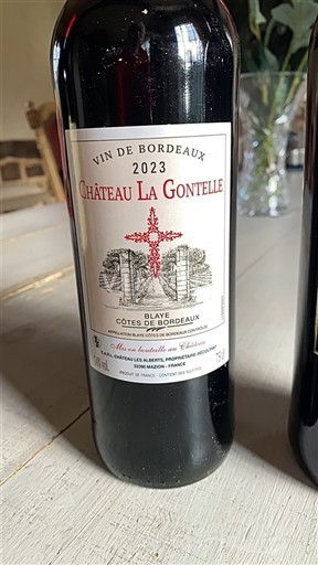 Bordeaux Blaye-Côtes-de-Bordeaux Château La Gontelle 2023