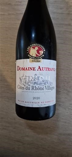 Rhônetal Côtes-du-Rhône-Dörfer Domaine Autrand 2020