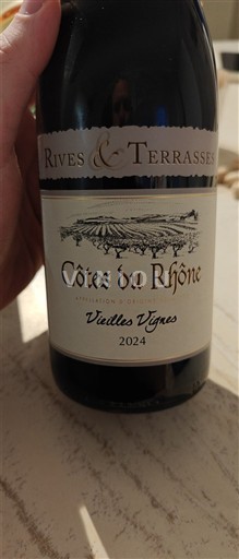 Rhône Valley Côtes-du-Rhône Rives & Terrasses Vieilles Vignes 2024