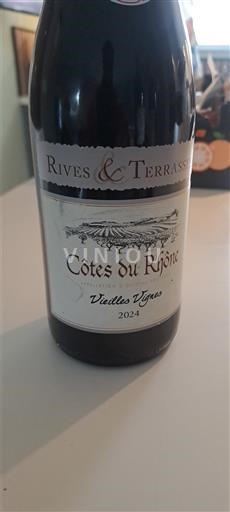 Rhônedalen Côtes du Rhône Rives & Terrasses Vieilles Vignes 2024
