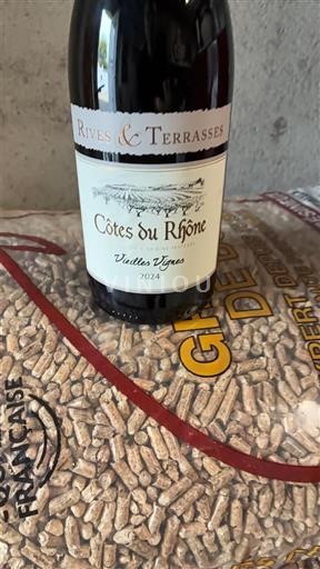 Rhônedalen Côtes-du-rhône Rives & Terrasses Vieilles Vignes 2024