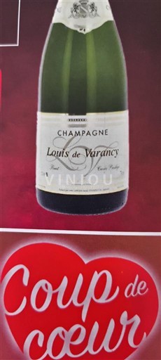 Champaña Champán Louis de Varancy Sin añada