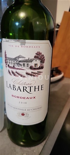 Bordeaux Château Labarthe 2018