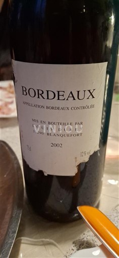 Bordéus Louis Duret 2002