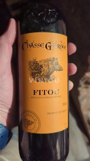 Vin Rouge sec Chasse Gardée 2023 France Languedoc Fitou AOC