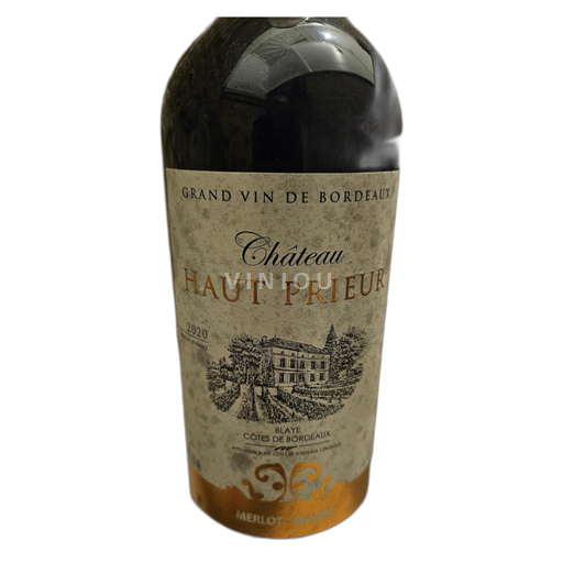 Bordeaux Blaye-Côtes-de-Bordeaux Château Haut Prieur 2020