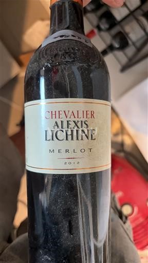 Bordeaux Alexis Lichine Chevalier 2012