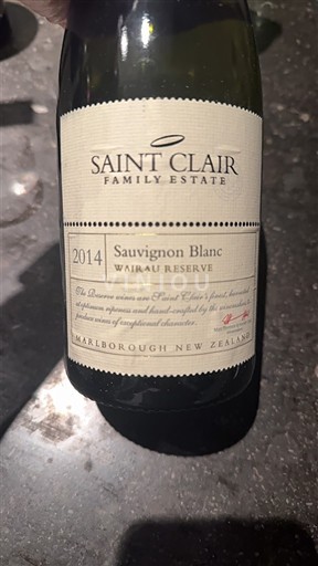 Marlborough Unspecified Saint Clair Family Estate Wairau Reserve 2014
