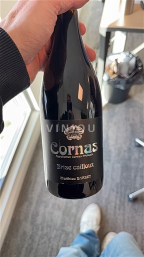 Rhônedalen Cornas Matthieu Barret Brise Cailloux 2022