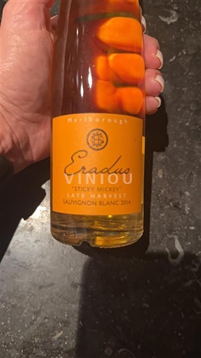 Marlborough Unspecified Eradus Sticky Mickey Late Harvest 2014