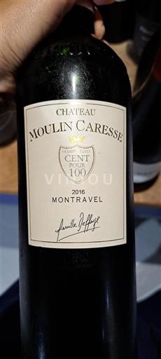 Jugozahod Montravel Château Moulin Caresse Grande Cent Pour 100 2016